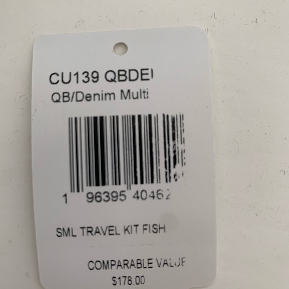 Coach Small Travel Kit With Fish Print NWT - Picture 14 of 14